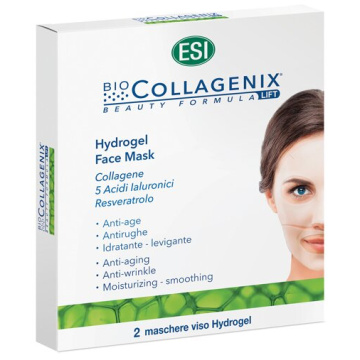 Esi biocollagenix hydrogel face mask 2 pezzi