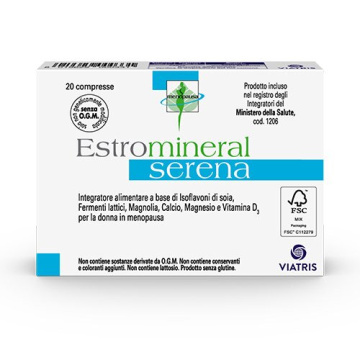 Estromineral serena per la menopausa 20 compresse
