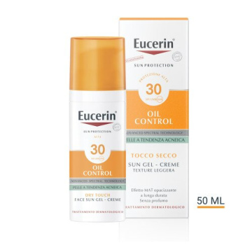 Eucerin Oil Control Sun Gel-Creme Tocco Secco SPF30 50 ml