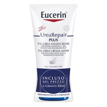 Eucerin Urearepair crema mani bipacco 75 ml + 30 ml