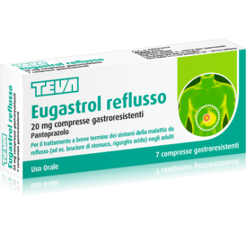 Eugastrol Reflusso 20 mg 7 Compresse Gastroresistenti