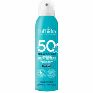 Euphidra Spray Solare Invisible Dermopediatrico Spf 50+ 200 ml