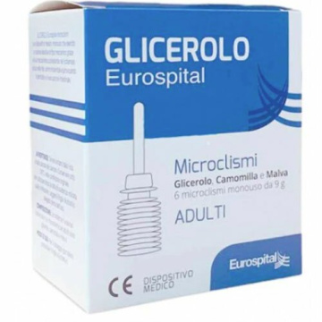 Eurospital Microclismi Glicerolo Adulti 6 Dispositivi Monouso
