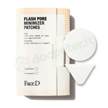 Face D Flash Pore Minimizer Patches per Poli Dilatati 8 pezzi