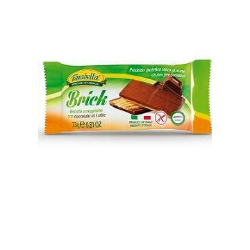 Farabella brick biscotti con cioccolato latte 23 g