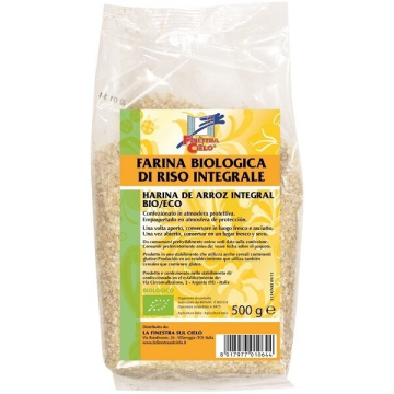 Farina integrale di riso bio 500 g
