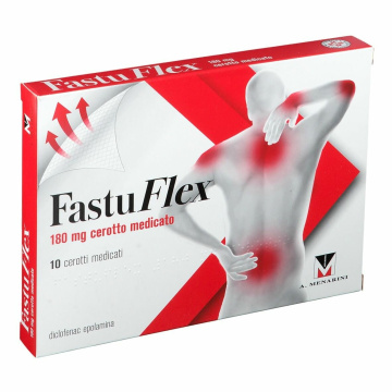 Fastuflex 180 mg Antinfiammatorio 10 Cerotti Medicati 