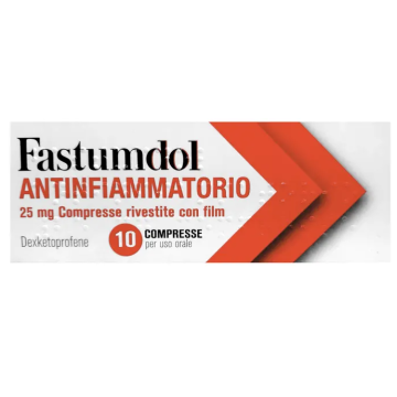 Fastumdol antinf 10 compresse 25mg