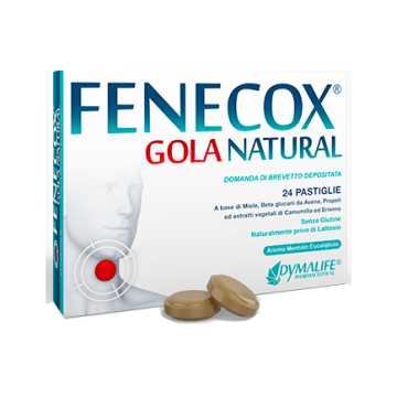 Fenecox gola natural mentolo eucalipto 36 pastiglie