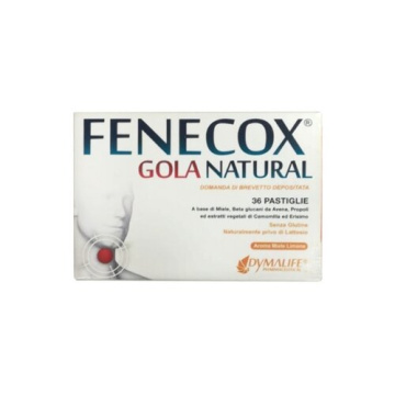 Fenecox Gola Natural Miele Limone 36 pastiglie