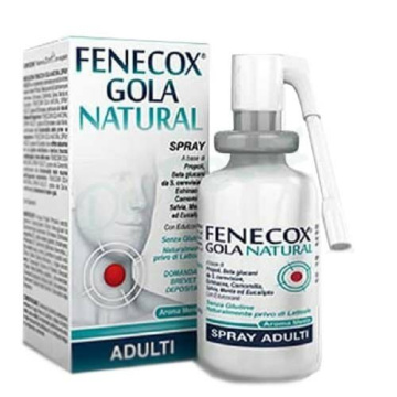 Fenecox gola natural spray adulti 25 ml