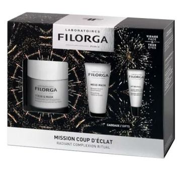 Filorga Cofanetto Scrub & Mask + Meso Mask 15ml + Optim Eyes 4ml