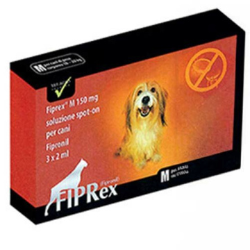 Fiprex m - 150 mg soluzione spot on per cani da 10 a 20 kg 1 pipetta da 2 ml