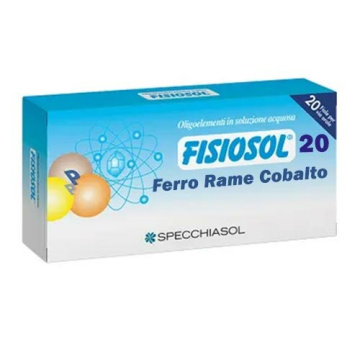 Fisiosol 20 Ferro Rame Cobalto 20 Fiale