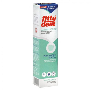 Fittydent pasta adesiva antibatterica nuova formula 40g