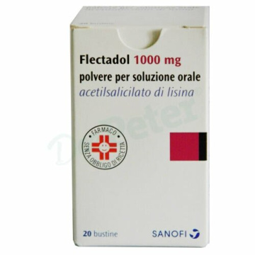 Flectadol 1000 mg antidolorifico polvere 20 bustine