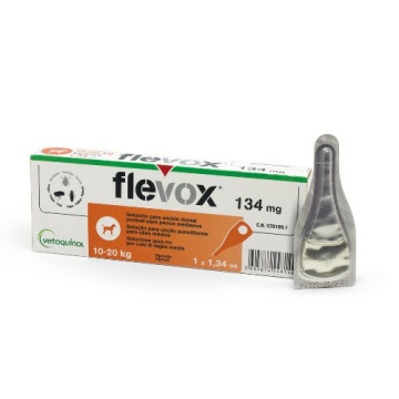 Flevox spot-on 1 pipetta 1,34 ml cani da 10 a 20 kg