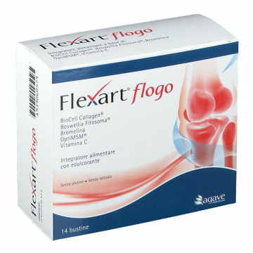 Flexart Flogo Integratore Disturbi Articolari 14 bustine 4,5 g