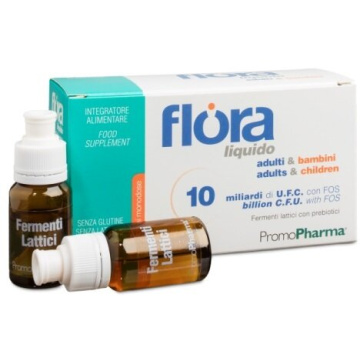 Flora liquido adulti & bambini 10 flaconcini x 10 ml
