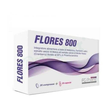 Flores 800 20 compresse + 20 capsule