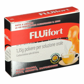 Fluifort mucolitico polvere orale 12 bustine