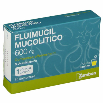 Fluimucil mucolitico 600 mg compresse effervescenti