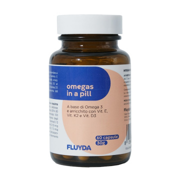 Fluyda omega 3 integratore 60 capsule