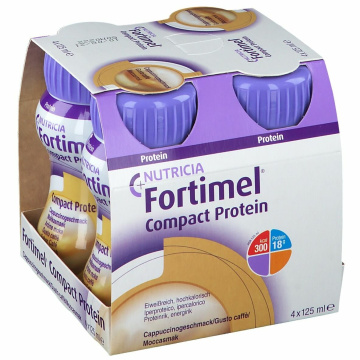 Fortimel compact protein caffe' 4 x 125 ml