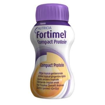 Fortimel Compact protein zenzero tropicale 4 x 125 ml