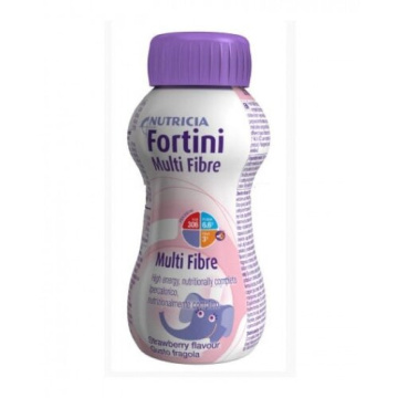 Fortini multi fibre gusto fragola 200 ml