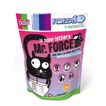 Forza 10 Super Lettiera Mr. Force Profumata Antibatterica 1,5Kg