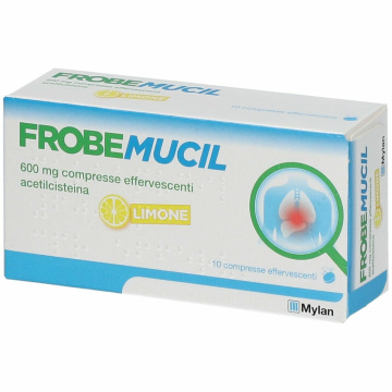 Frobemucil 600 mg 10 Compresse Effervescenti