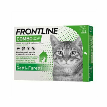 Frontline Combo Spot-On Gatti 3 Pipette da 0,5 ml