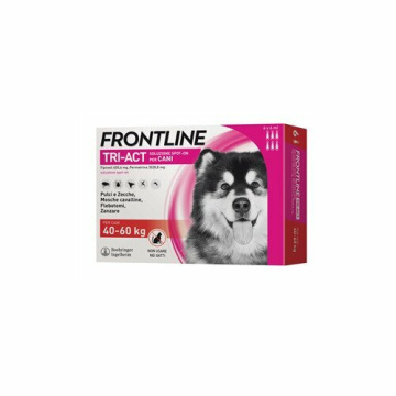 Frontline Tri-act spot-on 6 Pipette 6 ml per Cani da 40 a 60 kg