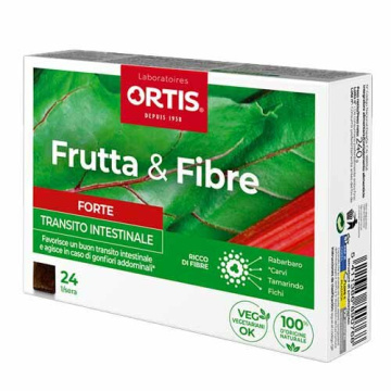 Frutta & Fibre Forte Benessere Transito Intestinale 24 Cubetti