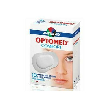 Garza oculare medicata master-aid optomed comfort 10 pezzi