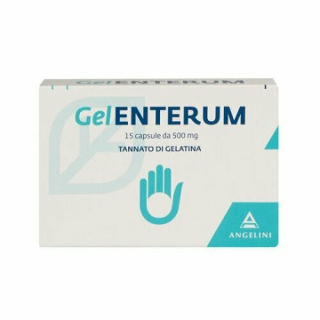 GelEnterum Adulti Integratore Intestinale 15 Capsule da 500 mg