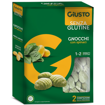 Giusto senza glutine gnocchi spinaci 500 g