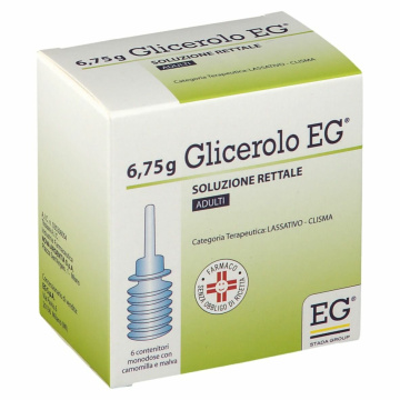 Glicerolo nova argentia adulti 6,75 g 6 clismi