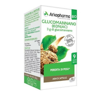 Glucomannano arkocapsule 45 capsule