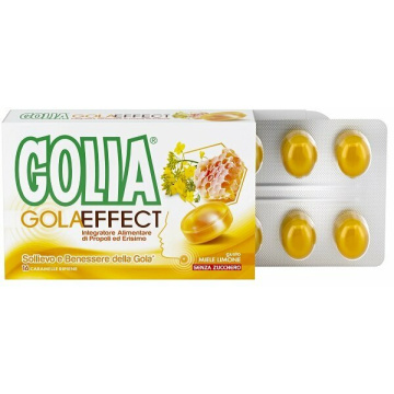 Golia GolaEffect Propoli Erisimo Benessere Gola 16 Caramelle 