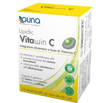 Guna Lipidic Vitawin C Integratore di Vitamina C 75 Capsule