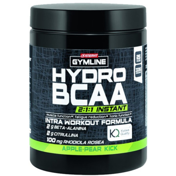 Gymline muscle hydro bcaa instant apple & pear polvere 335 g