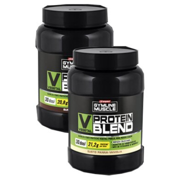 Gymline muscle vegetale protettiva blend cacao 900 g