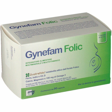Gynefam folic per donne in gravidanza 90 capsule