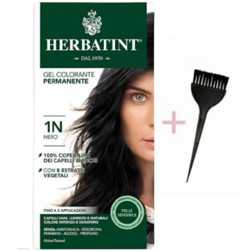 Herbatint 1n nero 150 ml + pennello promo edizione limitata