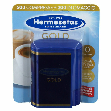 Hermesetas Gold Dolcificante Acalorico 500+200 compresse