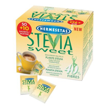Hermesetas stevia 50+10 bustine