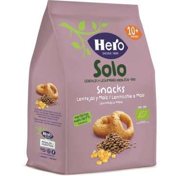 Hero solo snack lenticchie mais 100% bio 50 g