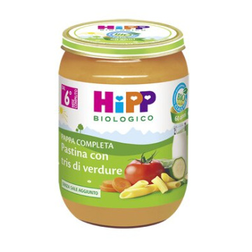 Hipp bio hipp bio pappa pronta pastiglie tris di verdure 190 g